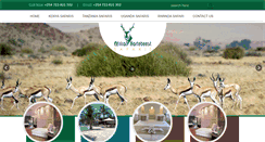 Desktop Screenshot of africanhartebeest.com